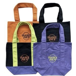 Trader Joe's Full Set Halloween Mini Totes